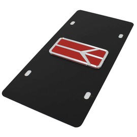 Eurosport Daytona- Compatible with --, Oldsmobile Rocket - Carbon Steel License Plate