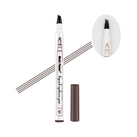 AWCCXMYM Eyebrow Pencil Brow Pencil,Waterproof Eyebrow Pencil Brow Pen with Micro-Fork Tip,Long Lasting Eyebrow Microblading for Natural Beautiful Eye Brown Makeup - Chestnut