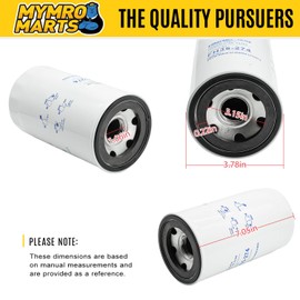 Hydraulic Oil Filter HHTA0-37710 Compatible with Kubota L/M/MX Series Tractor L3130 L3240 L3540 L3560 L4600 L5040 L3710 L6060 M7040 MX4800