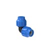 90 ° Angled 2XØ20 MM Connection PP Plastic Screw Cold
