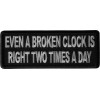 Ivamis Even a Broken Clock is Right Two Times a