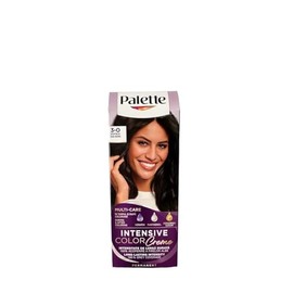Schwarzkopf Palette Intensive Hair Colour Cream with Liquid Keratin 3-0 Dark Brown, 100 ml