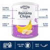 Augason Farms Sweetened Banana Chips Can, Emergency Food Supply, Everyday
