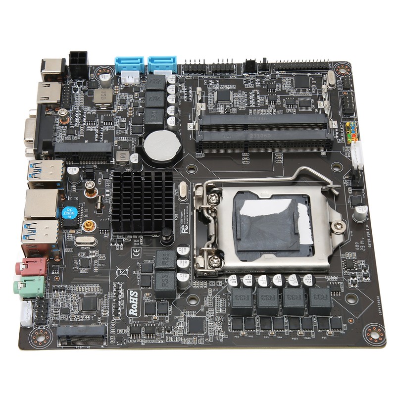 B250 Micro ITX Motherboard Dual Channel DDR3 Support VGA RJ45