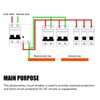 2P Photovoltaic DC Circuit Breaker High Sensitivity Overload Protection Switch