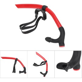 Tubo de Respiración de Snorkel Frontal, Equipo de Buceo de Natación Desmontable para Entrenamiento de Snorkel con Snorkel