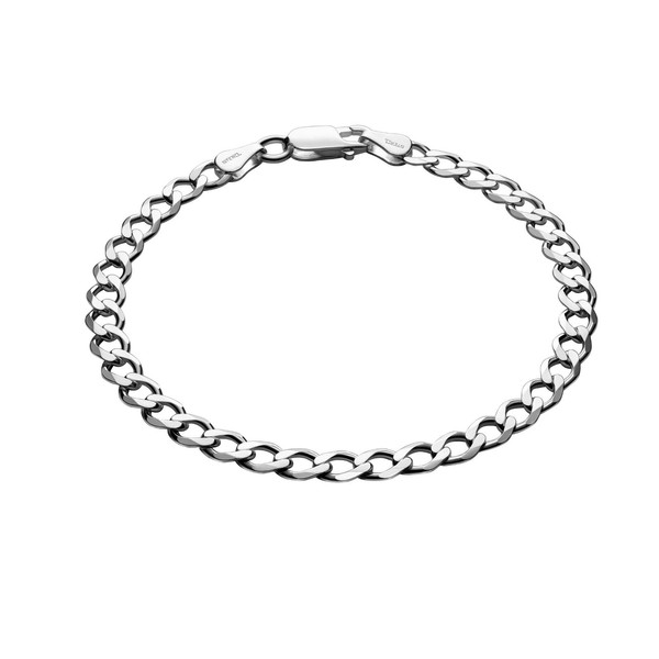 STERLL Mens Solid 925 Silver Bracelet Ideal Gift for Husband