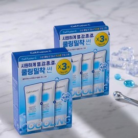 Cell Fusion C Aquatica Cooling Sunscreen 35ml x6 Triple Planning Hot Skin / 셀퓨전씨 아쿠아티카 쿨링 썬스크린 35ml x6개 트리플기획 열감있는 피부