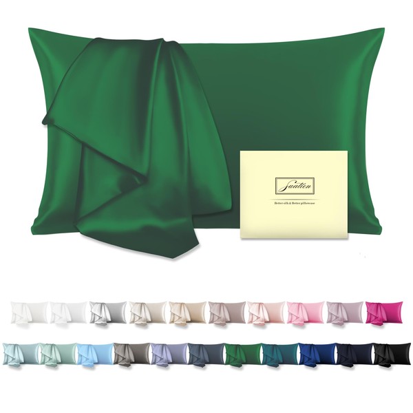 Mulberry Silk Pillow Cases Standard Size Silk Pillowcase with Zipper