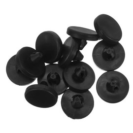 10PCS Black Brake Switch Stopper,Use Safety Brake Pedal Stop,Car Truck Auto Brake,Pedal Pad Brake,Light Switch Stopper Brake,Switch Pad Automotive Clutch Pedal Stopper,Interior Accessories