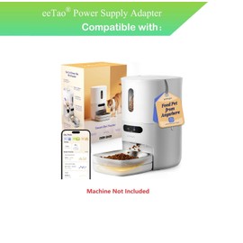 eeTao 5V Replacement Power Adapter Compatible with Pawsync PPF-R361S-WUS PPFR361S WUS WiFi Smart Automatic Cat Feeder DC5V Power Supply Charger Cord Cable