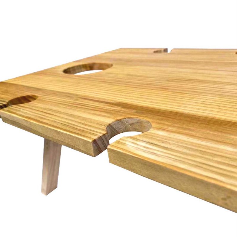 Outdoor Wine Picnic Table Folding Portable Picnic Table and Cheese