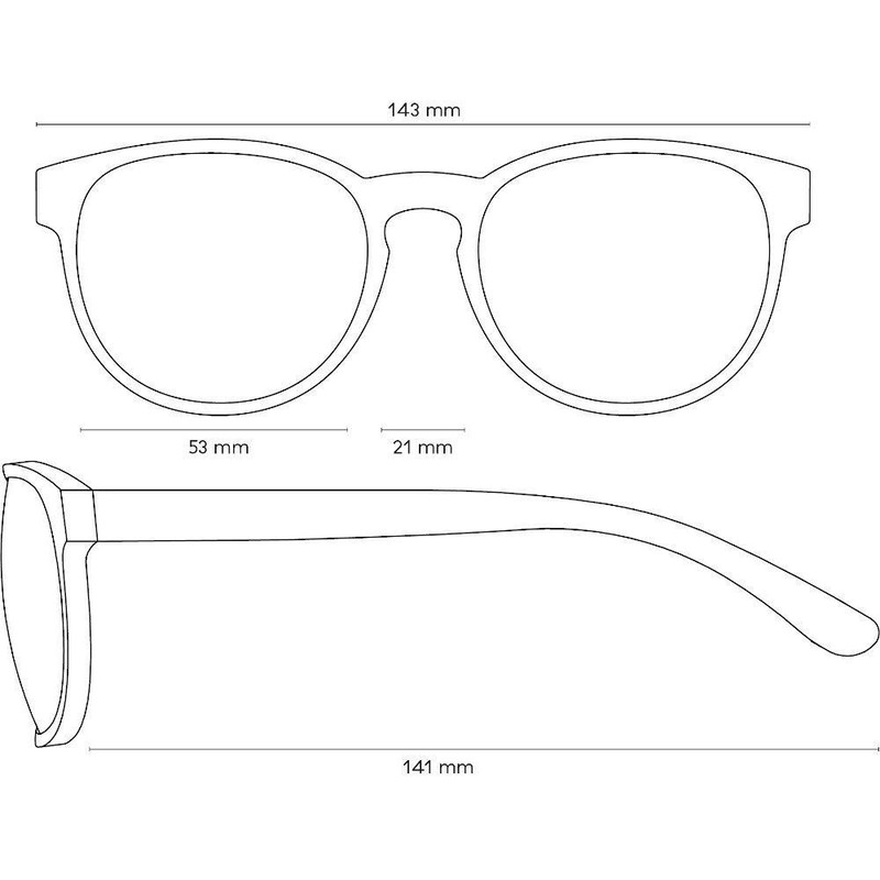 Take A Shot - Large Round Wooden Sunglasses for Women,