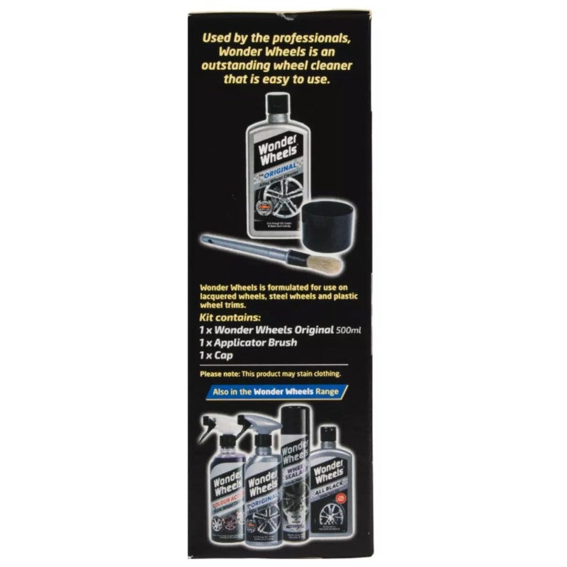 Wonder Wheels Alloy Wheel Cleaning Kit, 500 ml