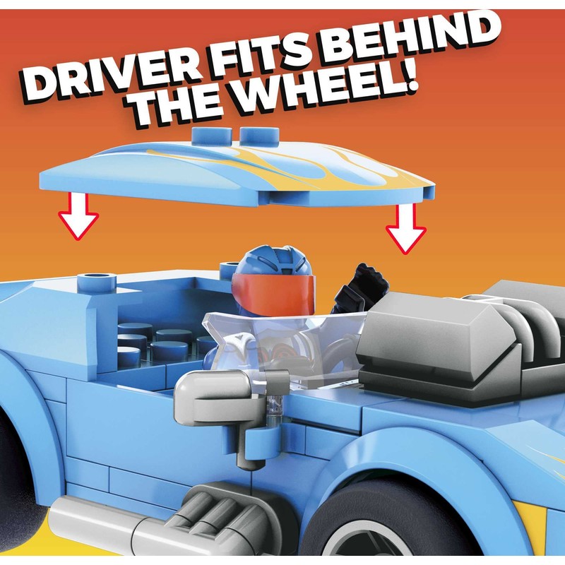 MEGA Construx GYG66 Hot Wheels Twinduction Hauler Pack, Toy from