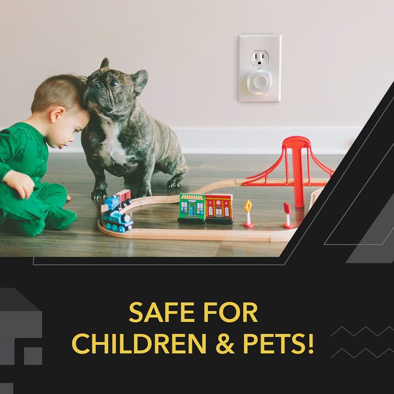 OWLTRA OW-5 Ultrasonic Rodent Repellers 4 Pack, Effectively Repel Rodents