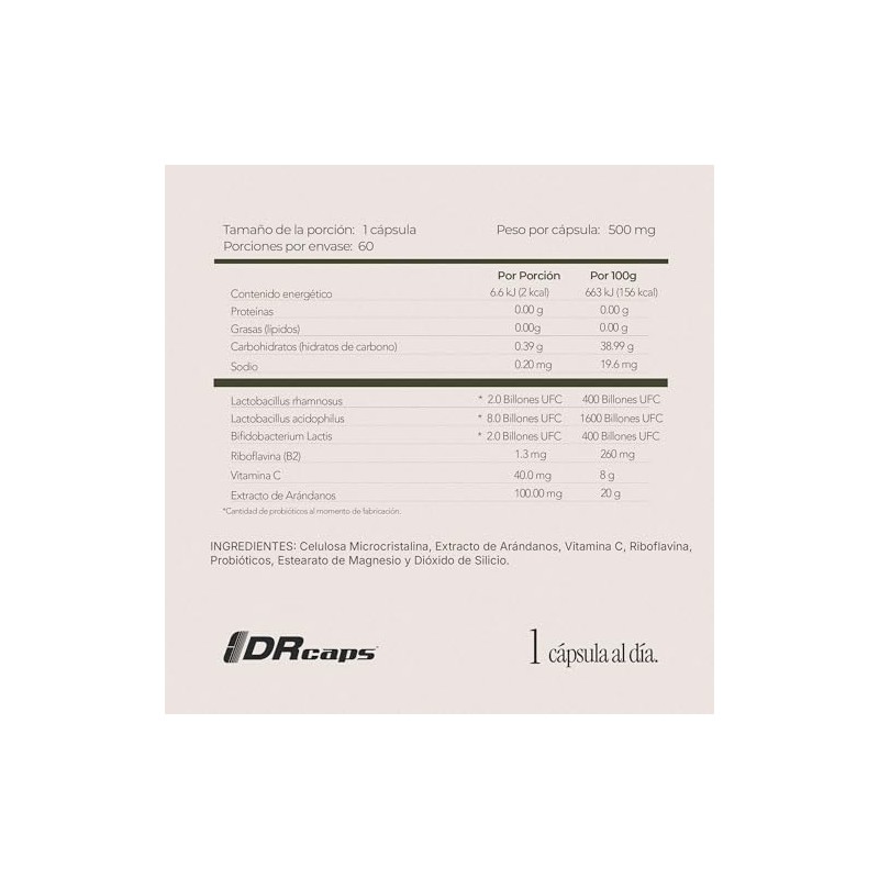 PROBIOTICOS FEM - Maklen Probióticos para la Mujer con Extracto