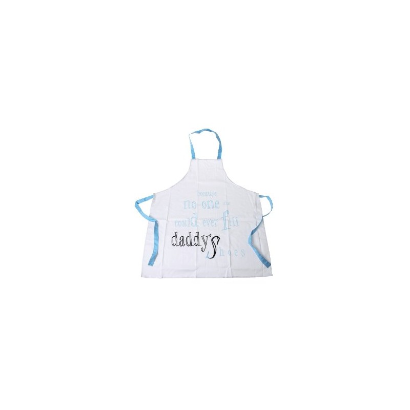 Me to You Daddy Apron Printed with Because No One