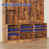 Nosepen Hall Tree with Bench and Shoe Storage, 5-in-1 Entryway