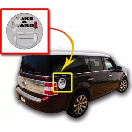 Marketing Holders Vehicle Outdoor Business Card Holder Clear Magnetic Card Caddie