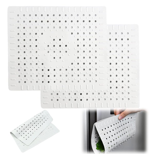 Sink Liner, Pack of 2 Rubber Sink Liners, Sink Mat