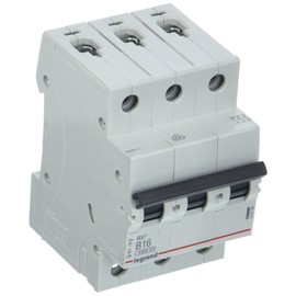 Legrand 419169 RX3 Circuit Breaker B16 A 3P 6KA 3 M