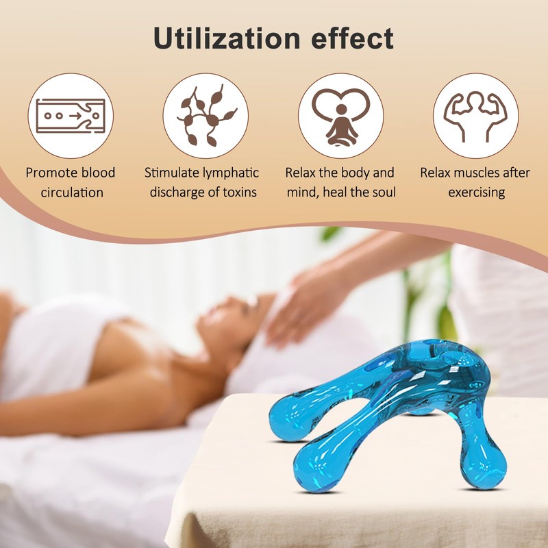 Massage Tool, BVN Trigger Point Massage Massager 4 Heads Massage