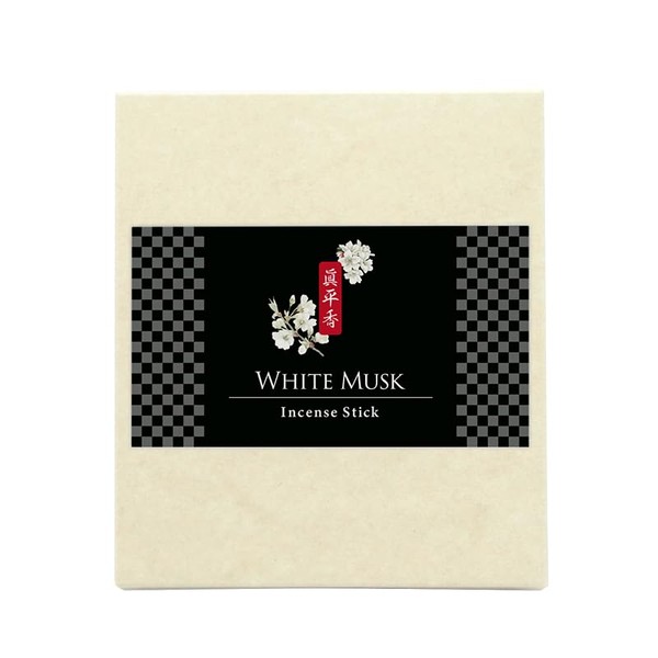 Shinpei Incense White Musk Incense, 6.3 oz (180 g), 5