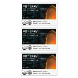Pueung Wild Burning Diet Food, 10 tablets, 3 pieces / 푸응 와일드버닝 다이어트식품, 10정, 3개