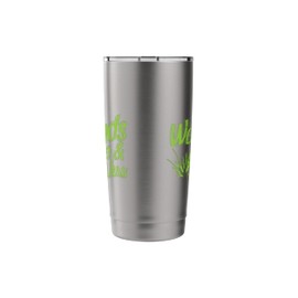 Weekends Coffee and Aloe Vera Plant Stainless Steel Insulated Tumbler