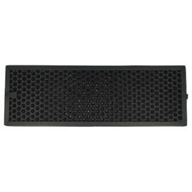 vhbw Aktivkohlefilter Ersatz für Braun BRFV1E für Luftreiniger - Luftfilter Schwarz