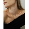 OZEL Layered Necklaces for Women 14K Gold Plated Dainty Gold