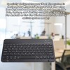 Russian 10.1" Slim Ultra Wide Wireless 80‑key Keyboard Bluetooth 3.0