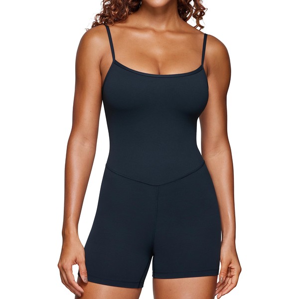 CRZ YOGA Butterluxe Monos Pantalones Cortos Deportivos Bodysuit de Una