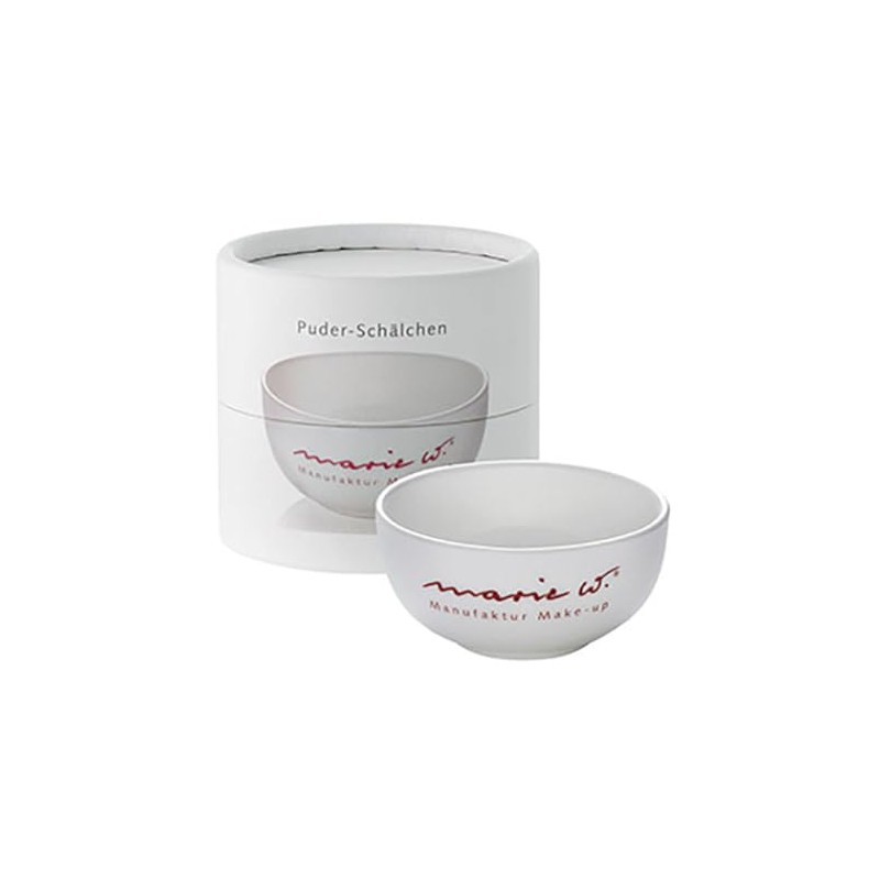 marie w. Puderschälchen
