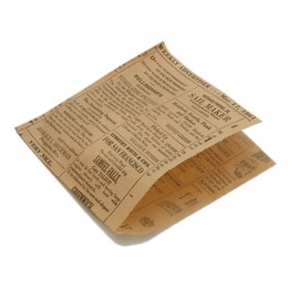American Metalcraft PPRN76 Fry Paper, Preformed, Newspaper