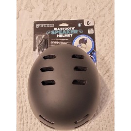 Dimensions Bluetooth Speaker Bike Bicycle Helmet Black Ages 8+ USB Charger Cable