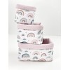 BABEES Storage Basket Changing Table Baby Basket Set of 3