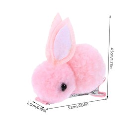 VICASKY 10pcs Cute Bunny Hair Clips for Girls Hair Accessories for Easter Celebrations Stylish Barrettes for Boys and Girls Comfortable