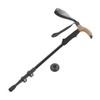 Hiker Hiking Pole Adjustable Telescopic Outdoor Walking Stick Elderly Non