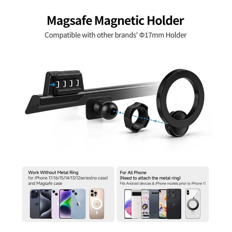 Car Phone Holder for Buick Envision 2024-2026 30"Screen Magsafe Accessories