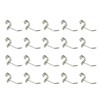 Sscon 20Pcs 3mm x 45mm Metal Display Hooks 2 Inch Supermarket Storage Display Hangers