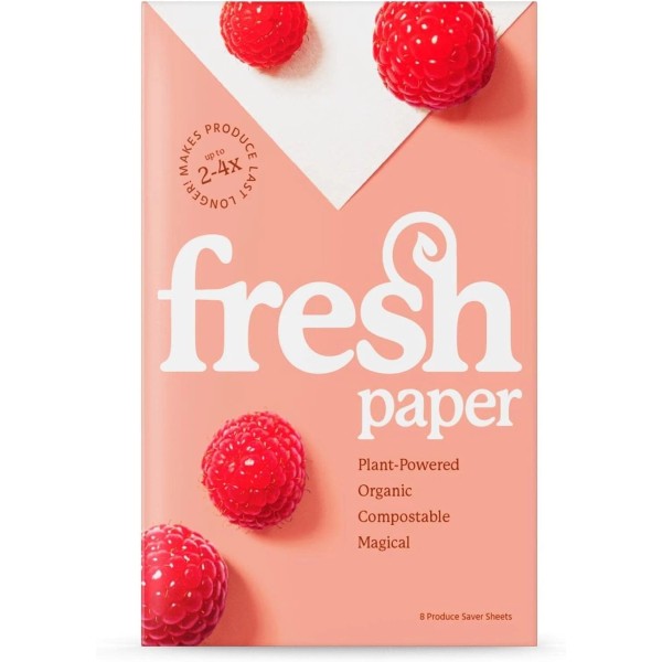 Unbranded FRESHPAPER Keeps Fruits & Vegetables Fresh for 2-4x Longer