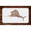 Marlin Stencil, 15 x 8 inch (L) - Mosaic Fish