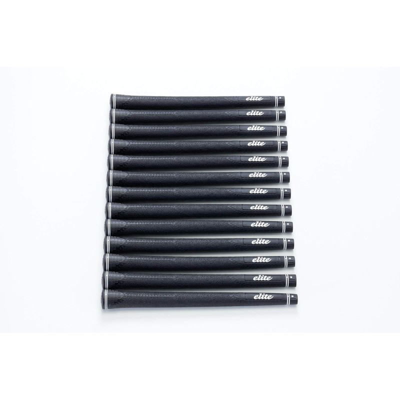 elitegrips CX46 Golf Grips, Set of 13, Berlina Black with