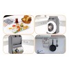 Seasky Porta Cubiertos 8 Compartimentos Soporte Tapa Ollas 2 Caras