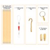 Cabling Rods, Fiberglass Electrical Connectable Fish Tape Pull Kit, 10Rods