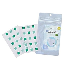 Asahi Foundation Mask, Refresh Stickers, 30 Pieces, Mint Scent, Made in Japan