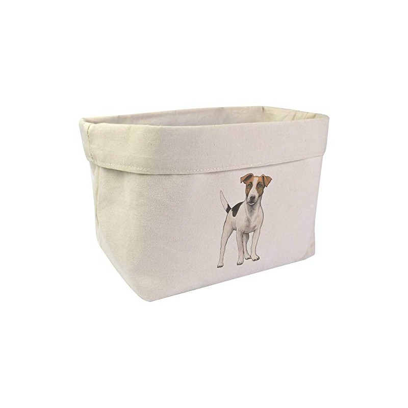 Large 'Jack Russell' Canvas Organiser/Storage Bag (OR00008133)
