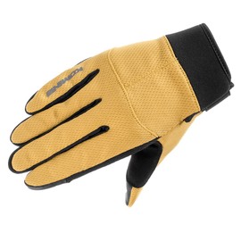 Komine GK-261 Motorcycle Riding Mesh Gloves GT Yellow M